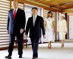 world leader to meet Japan's new emperor